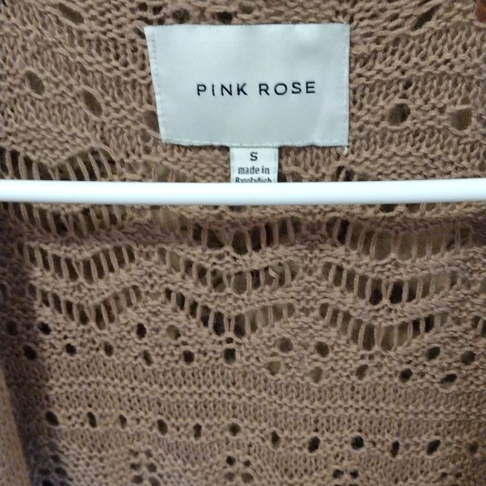 PINK Rose Cardigan - Picture 3 of 6